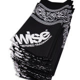 Streetwise Paisley Bandana (Black)