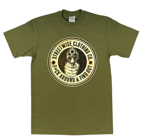 F*CK Around T-Shirt (Olive)