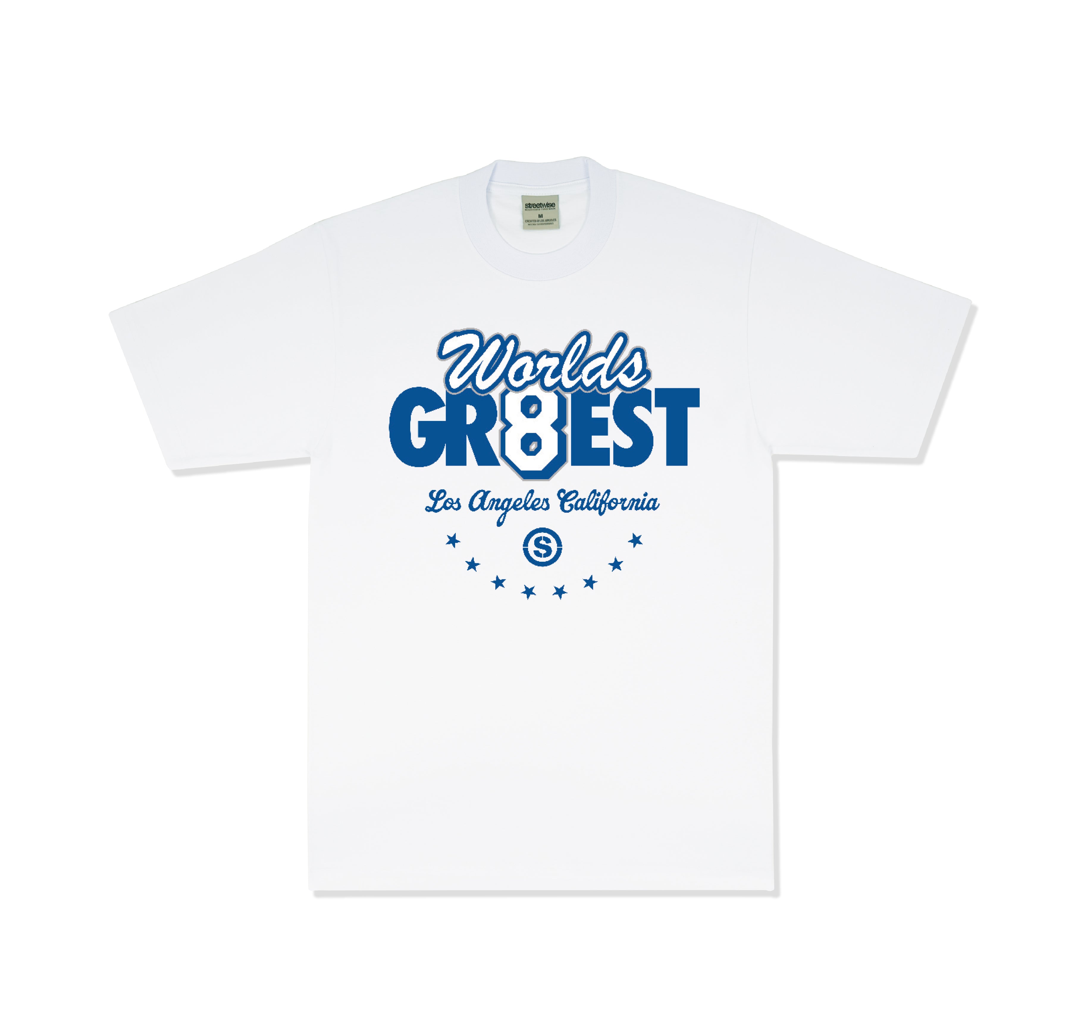 GR8EST T-Shirt (White) – Streetwise Clothing