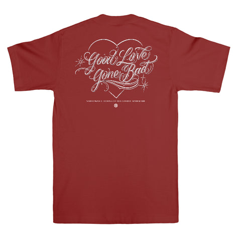 Good Love T-Shirt (Burgundy)