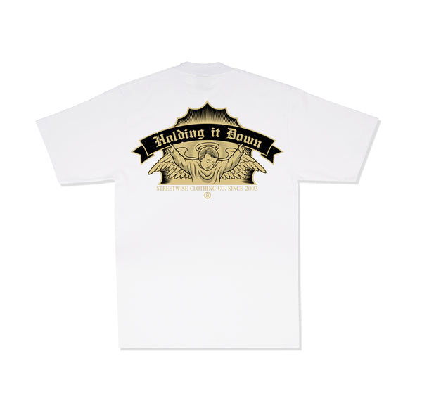 Hold it Down T-Shirt (White)