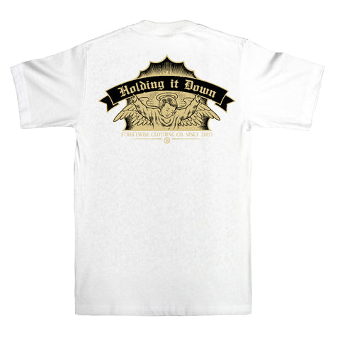 Hold it Down T-Shirt (White)