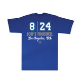 Job's Finished T-Shirt (Royal)