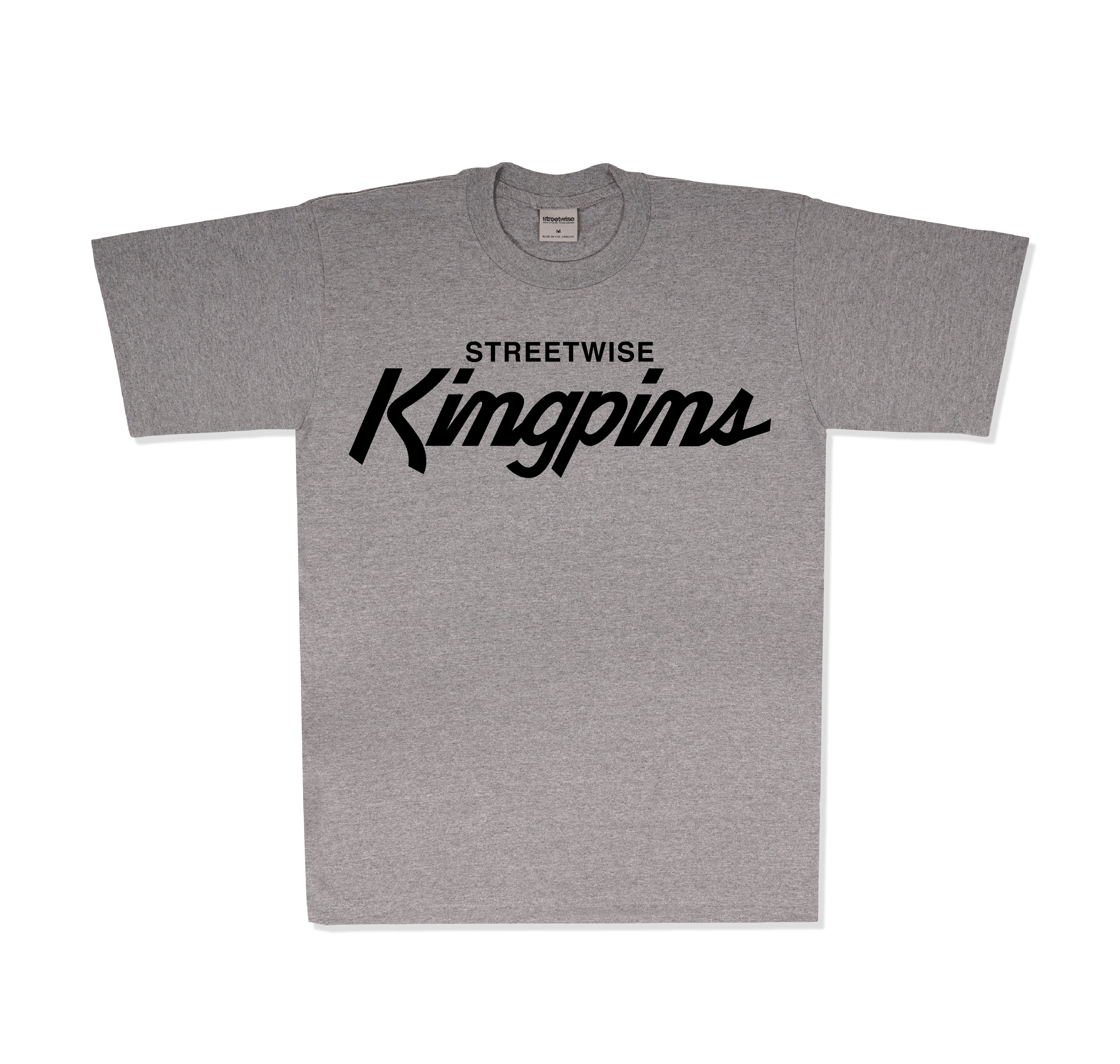 [Khakis] Script Logo S/S Tee /追跡付 Kingpins Script T-Shirt (Grey) – Streetwise Clothing