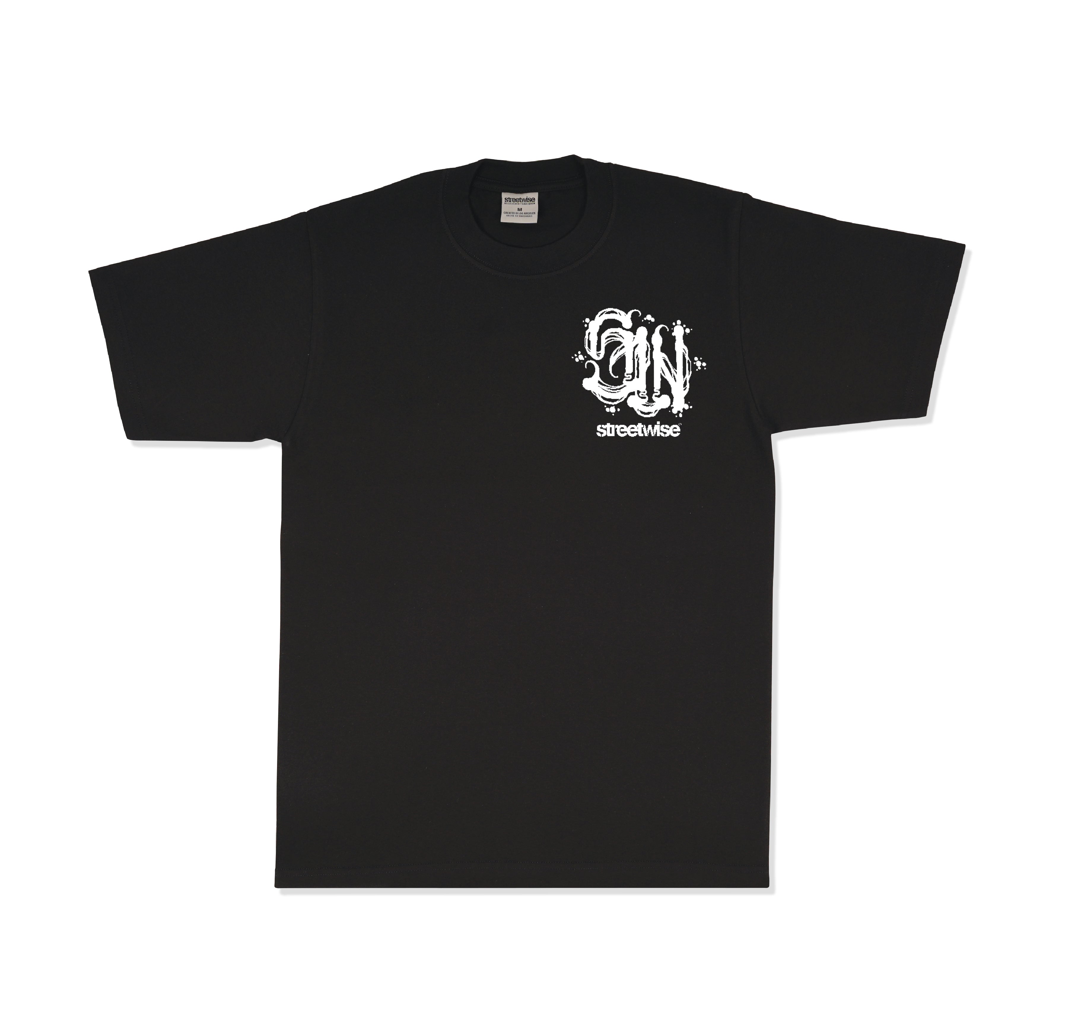L.A.CA. T-Shirt (Black) – Streetwise Clothing