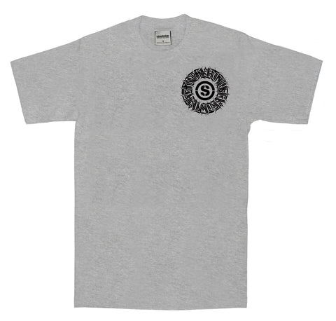 L.A Circle T-shirt (Grey)