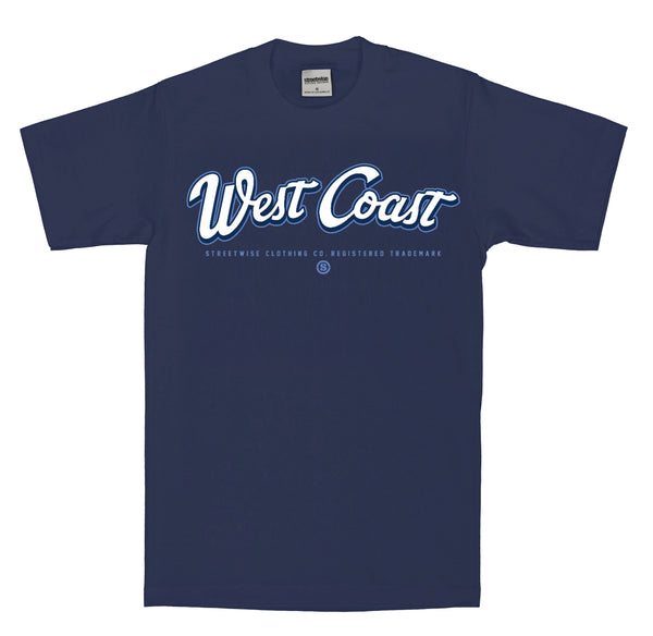 Left Coast T-Shirt (Navy)