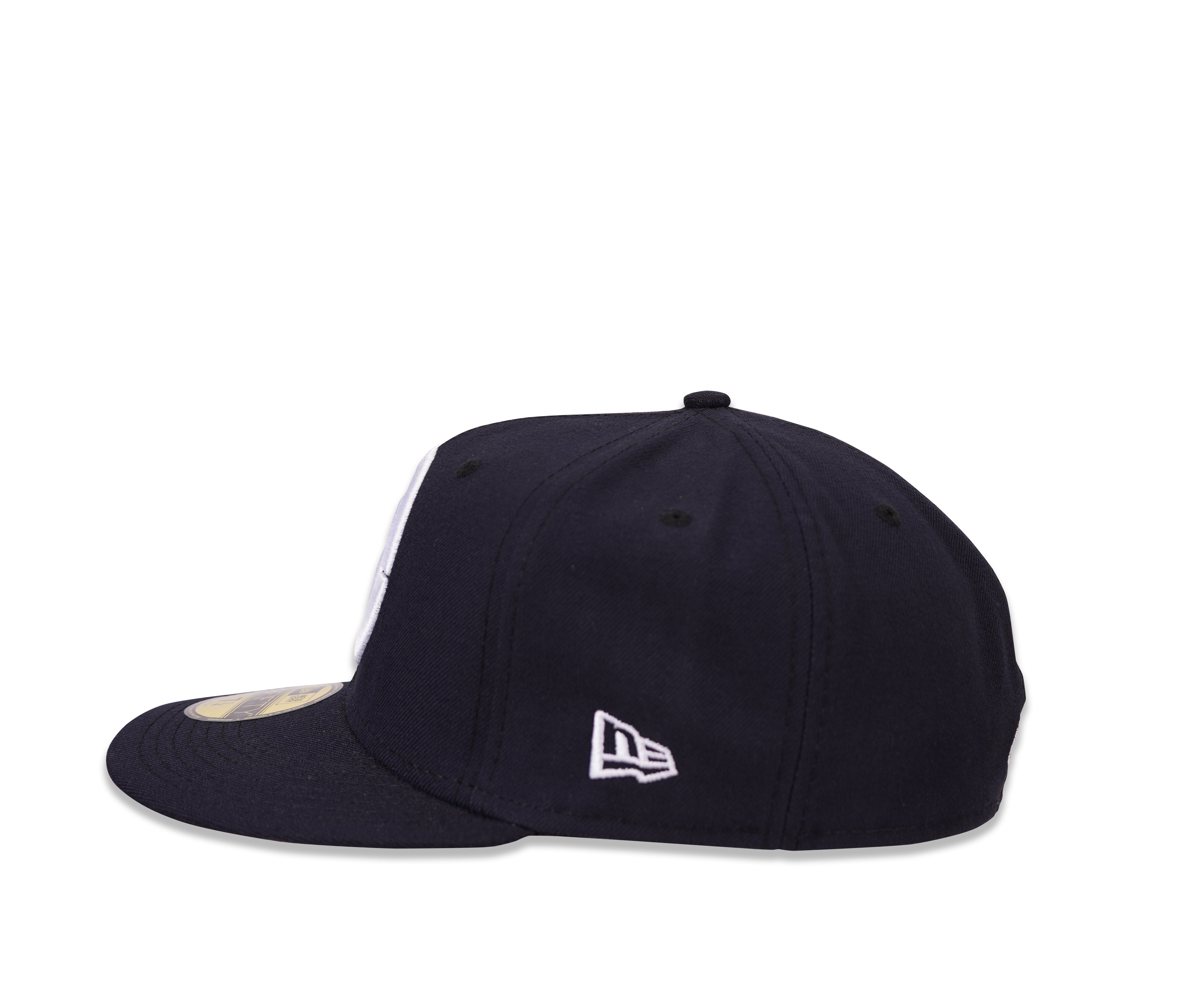 S Logo New Era Fitted Hat 59Fifty (Navy Blue) – Streetwise Clothing