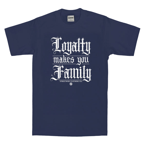 LOYAL FAMILY T-Shirt (Navy)