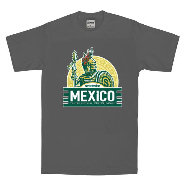 Mex Warrior T-Shirt (Charcoal)