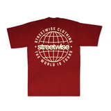 My World T-Shirt (Burgundy)