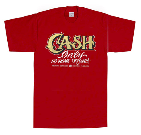 No Discounts T-Shirt (Red)