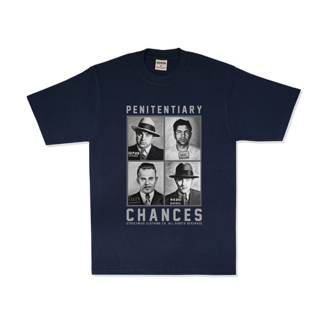 Penitentiary Chances T-Shirt (Navy)