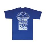 Play Hard  T-Shirt (Royal)