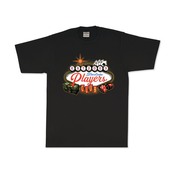 Players Club  T-Shirt (Black)