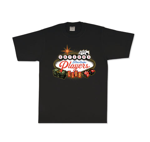 Players Club  T-Shirt (Black)