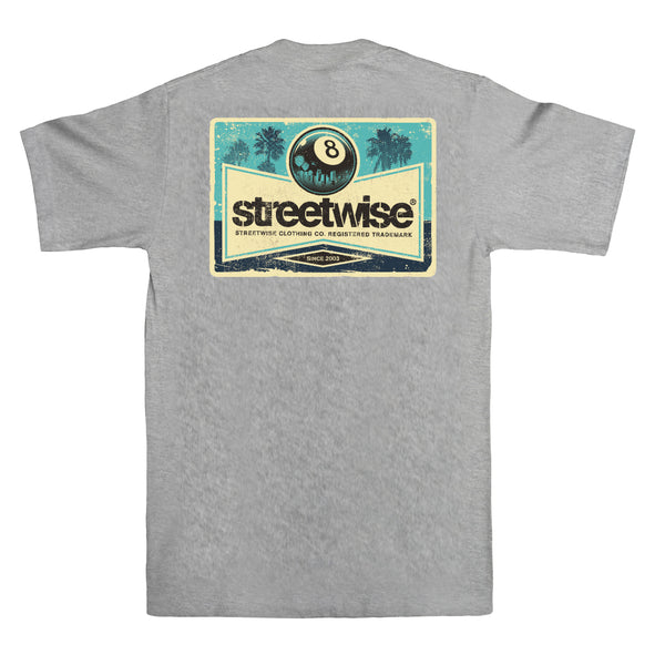 Pool Shark T-Shirt (Grey)