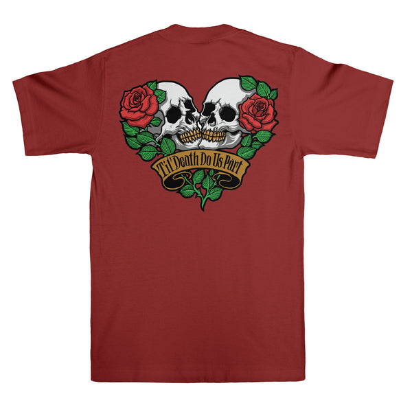 Ride or Die 2.0  T-Shirt (Burgundy)