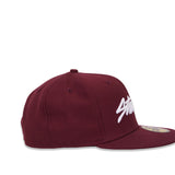 The Flow New Era Fitted Hat 59Fifty (Burgundy)