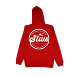 Running Circles Hoodie (Red)