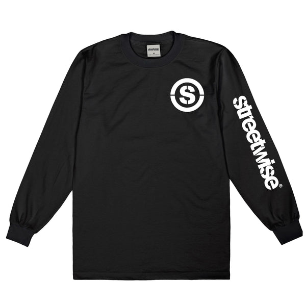 "S" Logo Long Sleeve (BLACK)