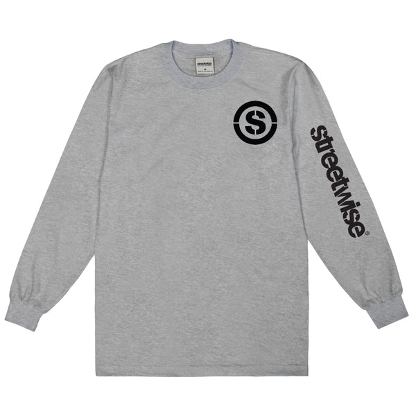 "S" Logo Long Sleeve (Grey)