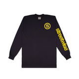 "S" Logo Long Sleeve (Black/Gold)