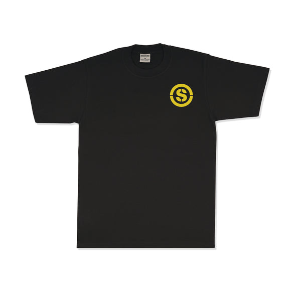 "S" Logo T-Shirt (Black/Gold)