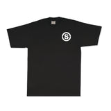 "S" Logo T-Shirt (Black)