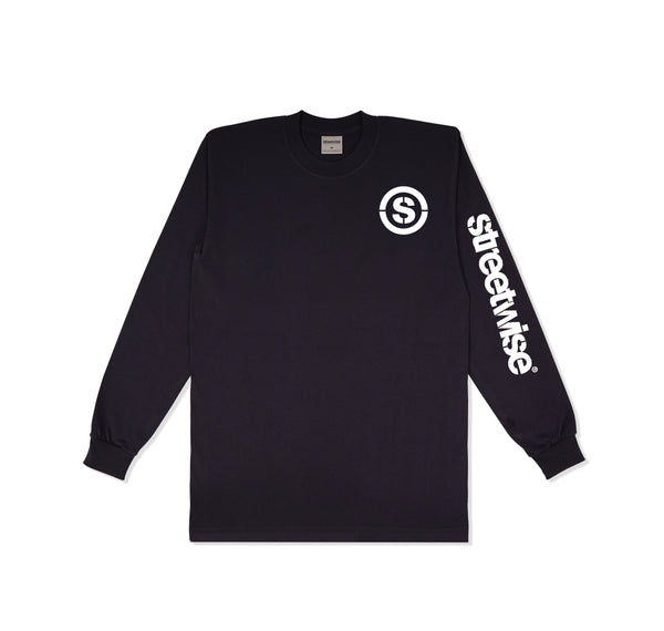 "S" Logo Long Sleeve (Black)