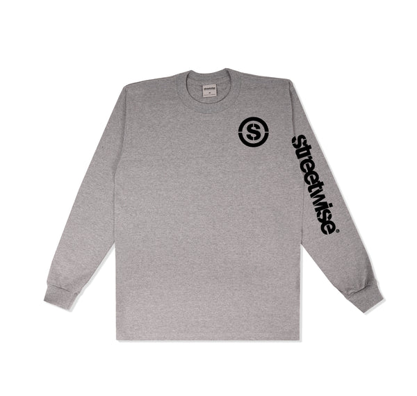 "S" Logo Long Sleeve (Grey)