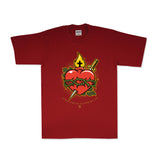 Sacred Heart T-Shirt (Burgundy)