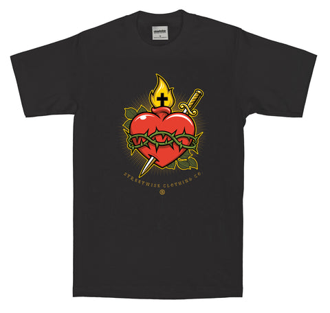 Sacred Heart T-Shirt (Black)