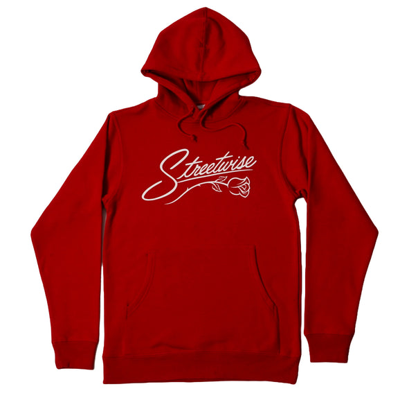 Street Flor Women Hoodie (Red)