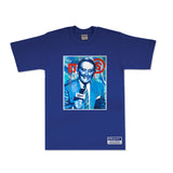 Skully Stencil T-Shirt (Royal)