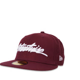 The Flow New Era Fitted Hat 59Fifty (Burgundy)