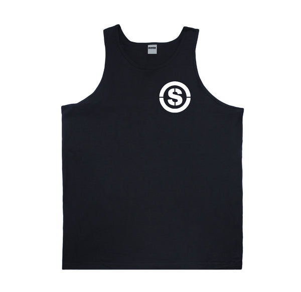 "S" Logo Tank (Black)