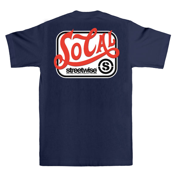 SOCAL Label T-Shirt (Navy)