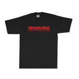 Stencil T-Shirt (Black/Red)