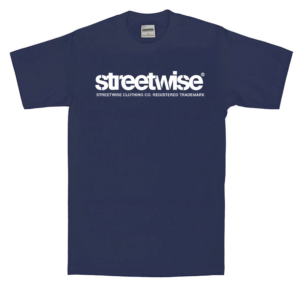 Stencil T-Shirt (Navy)