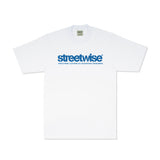 Stencil T-Shirt (White/Royal)