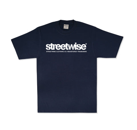 Stencil T-Shirt (Navy)