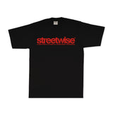 Stencil T-Shirt (Black/Red)
