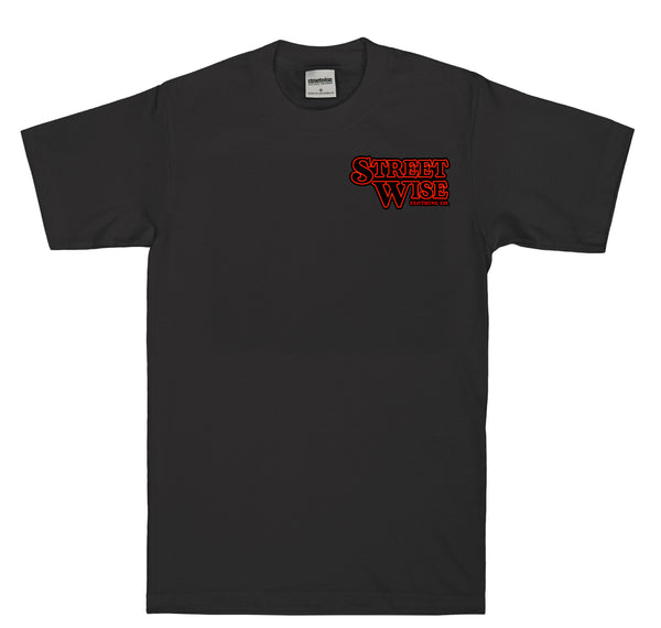 Street Wolf T-Shirt (Black) – Streetwise Clothing