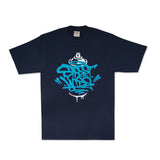 Street Stencil T-Shirt (Navy)