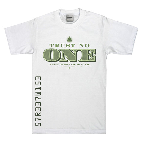 Tru$t No One T-Shirt (White)