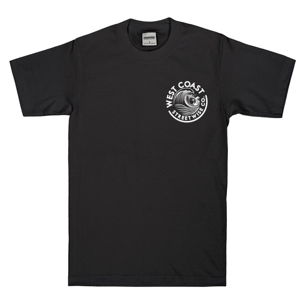 Wave Coast T-Shirt (Black)