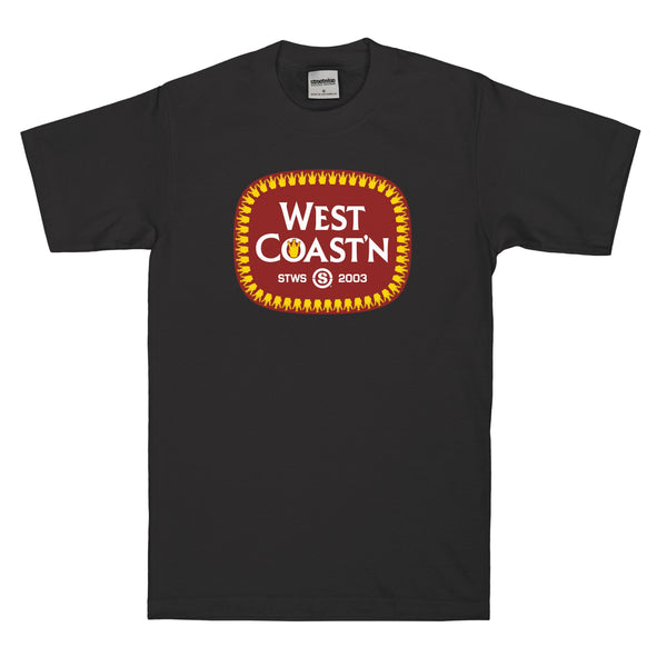 West Coastin' T-Shirt (Black)
