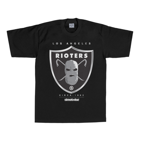 Rioters T-Shirt (Black) | Classics | Streetwise Clothing