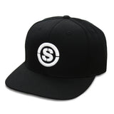 "S" Logo Snapback (Black)